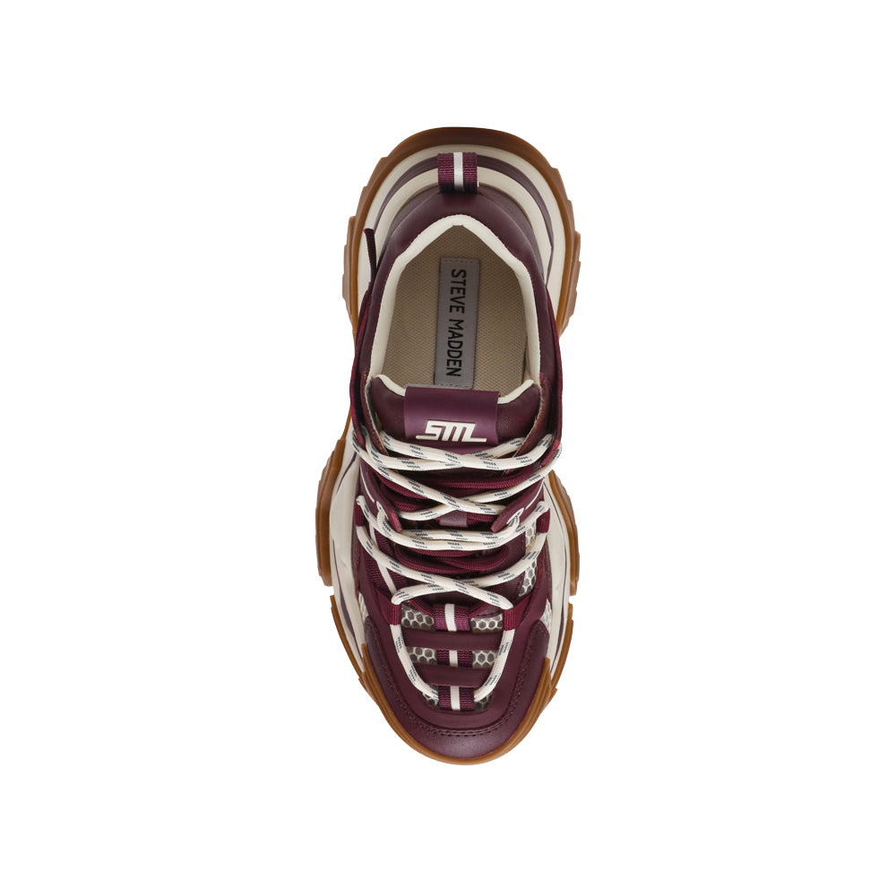 Sneakers Steve Madden Kingdom 2.0 Donna - Bordeaux