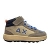 Sneakers sun68 genius bambino - grigio