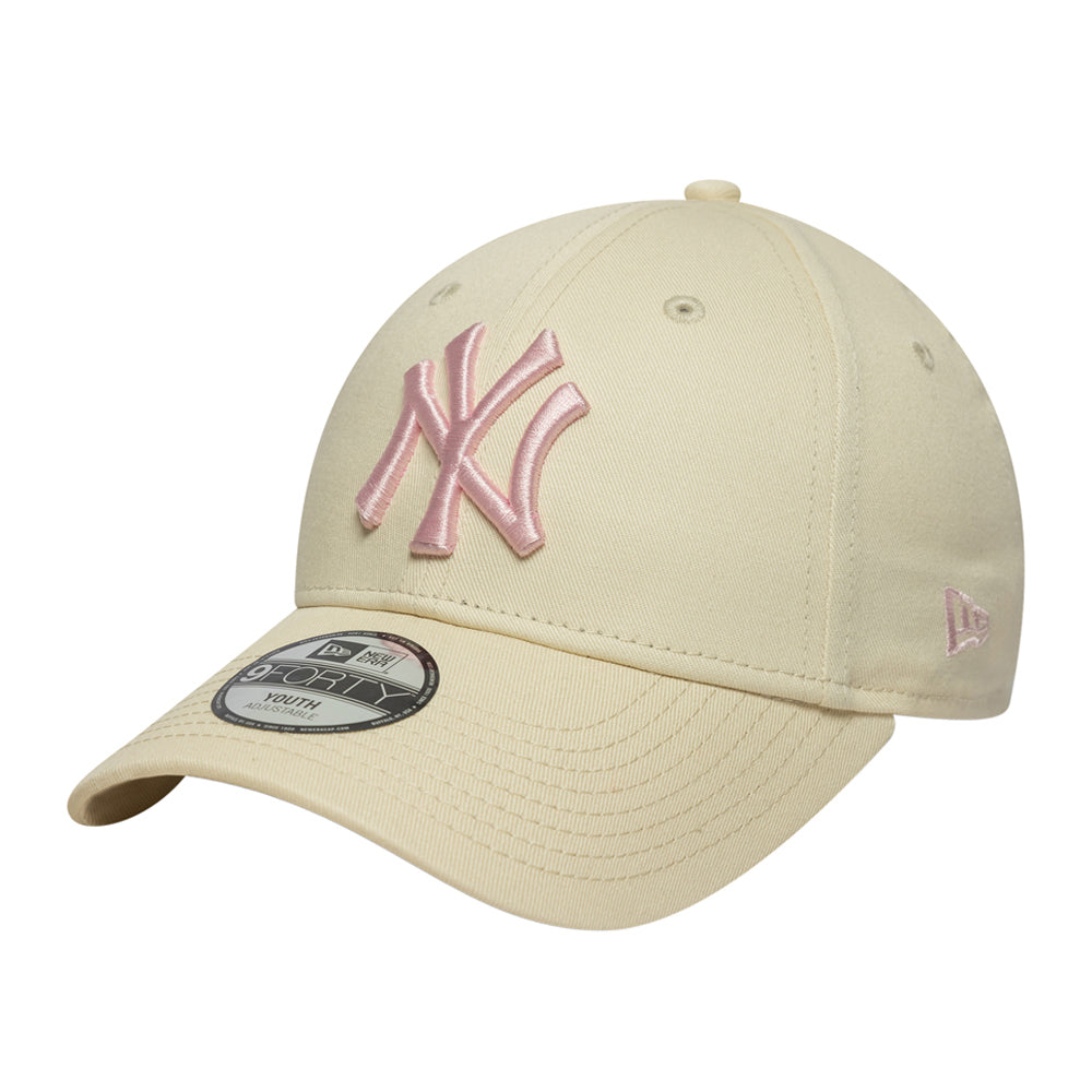 Cappello New Era New York Yankees Unisex Ragazzo - Beige