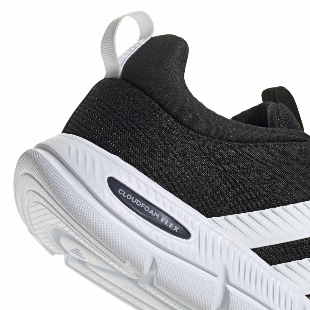 Scarpa Running Adidas Cloudfoam Flex el Uomo - Nero