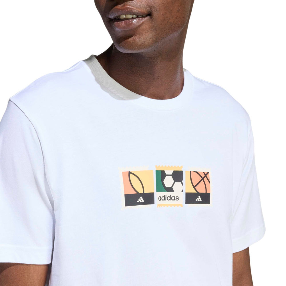 T-Shirt Adidas Uomo - Bianco