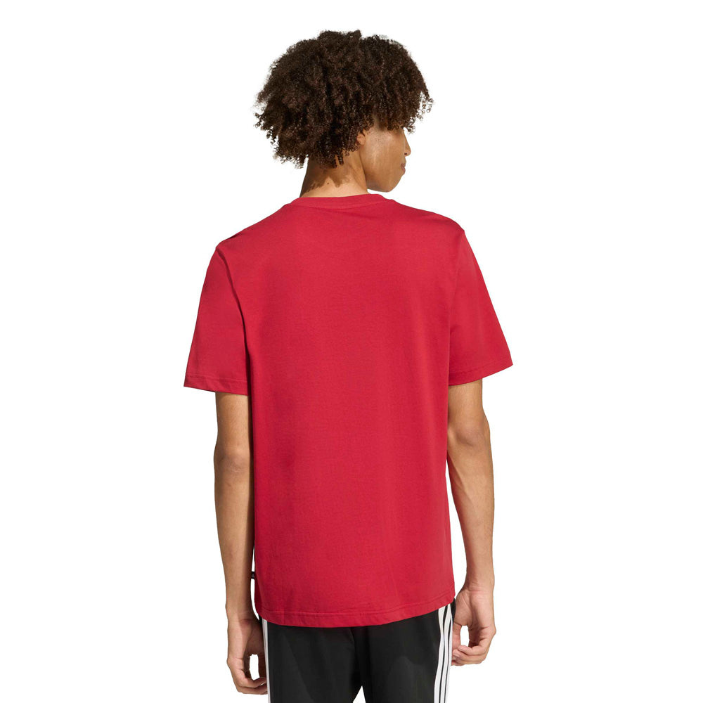 T-Shirt Adidas Uomo - Rosso