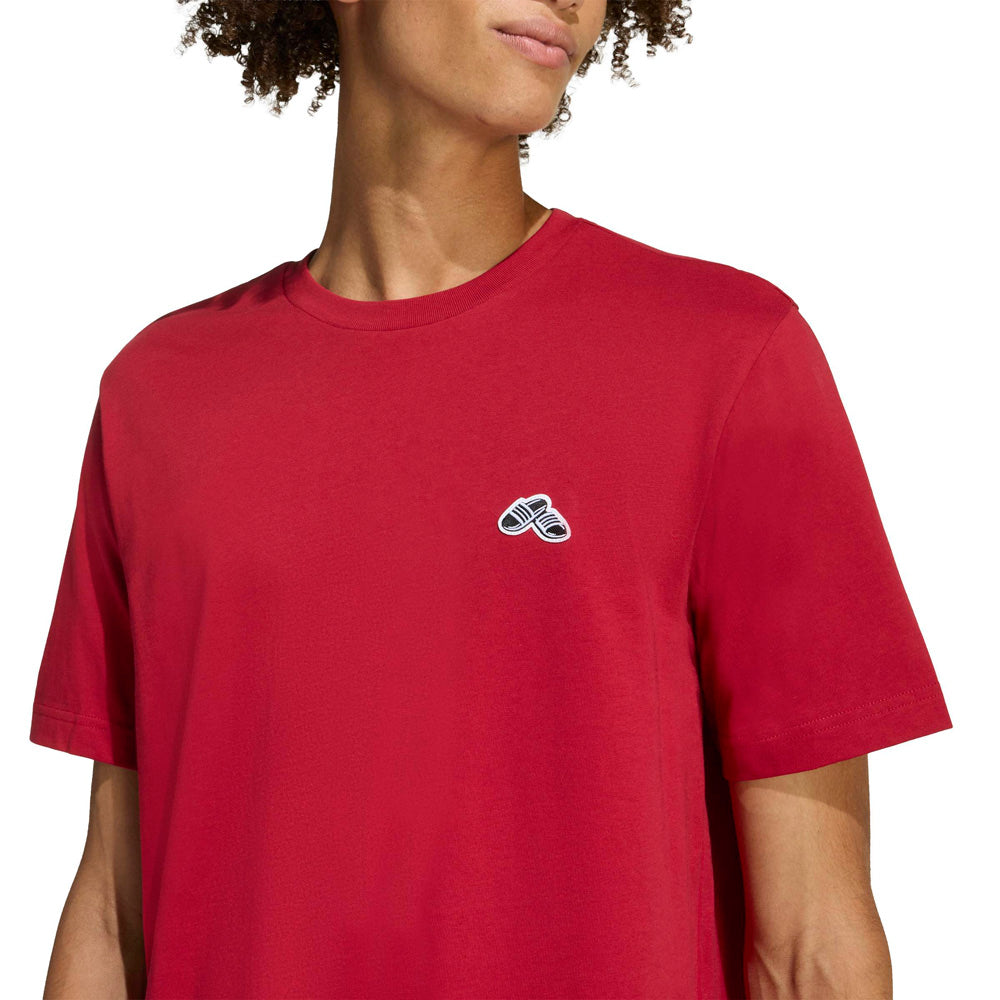 T-Shirt Adidas Uomo - Rosso