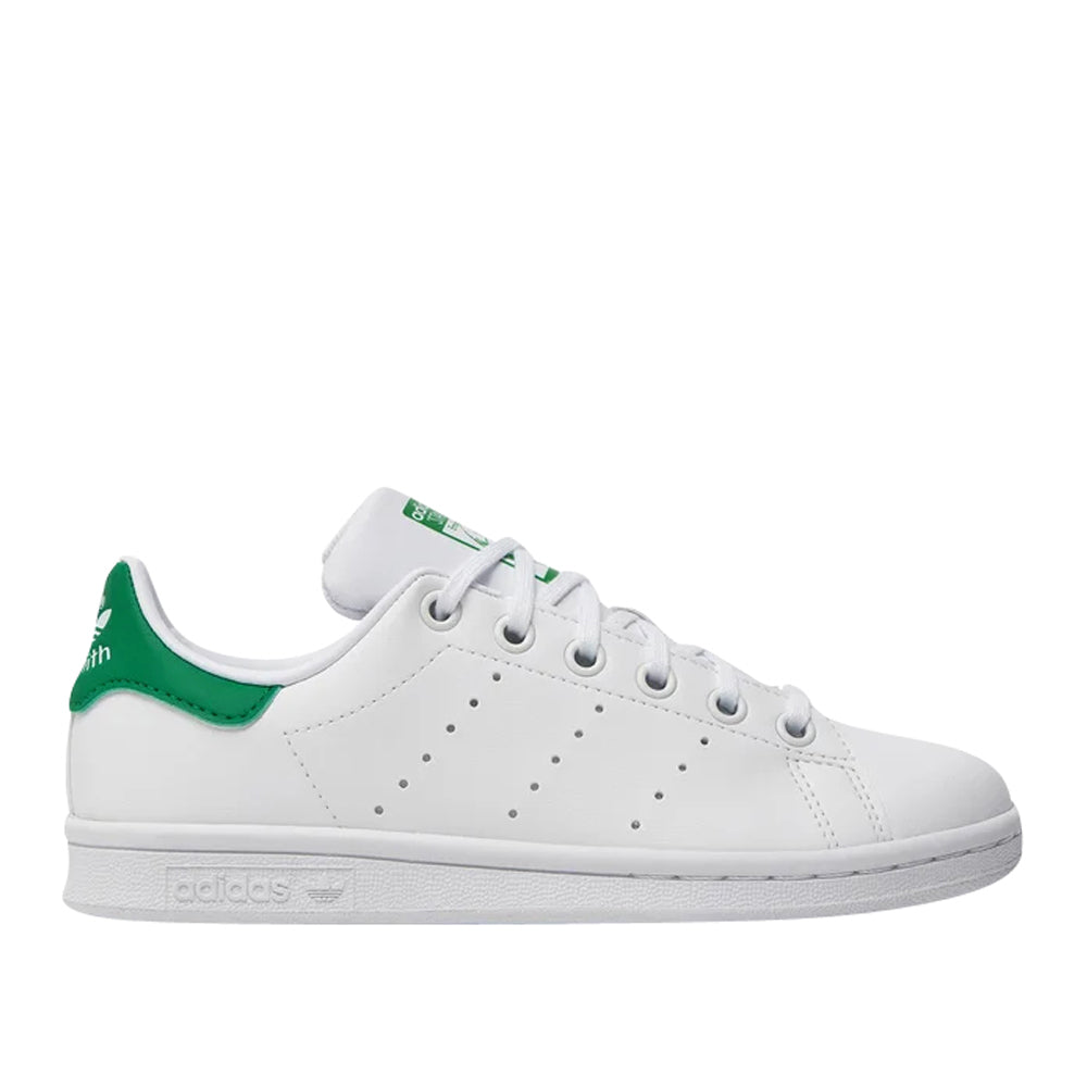 Sneakers Adidas Originals Stan Smith J Unisex Ragazzo - Bianco