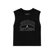 Top Air Jordan Ragazza - Nero