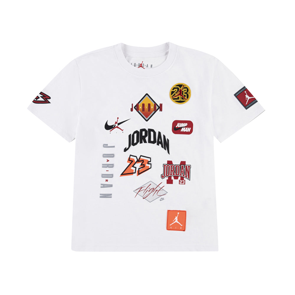 T-Shirt Air Jordan Unisex Ragazzo - Bianco