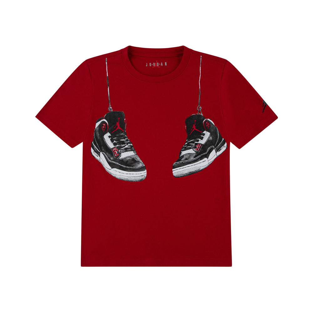 T-Shirt Air Jordan Unisex Ragazzo - Rosso