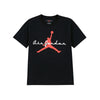 T-shirt air jordan unisex ragazzo - nero