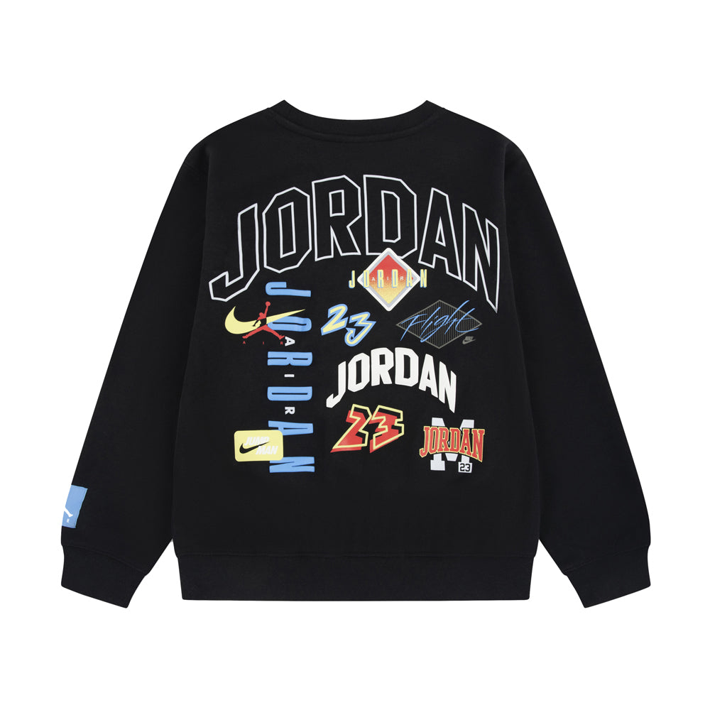 Felpa Air Jordan Unisex Ragazzo - Nero