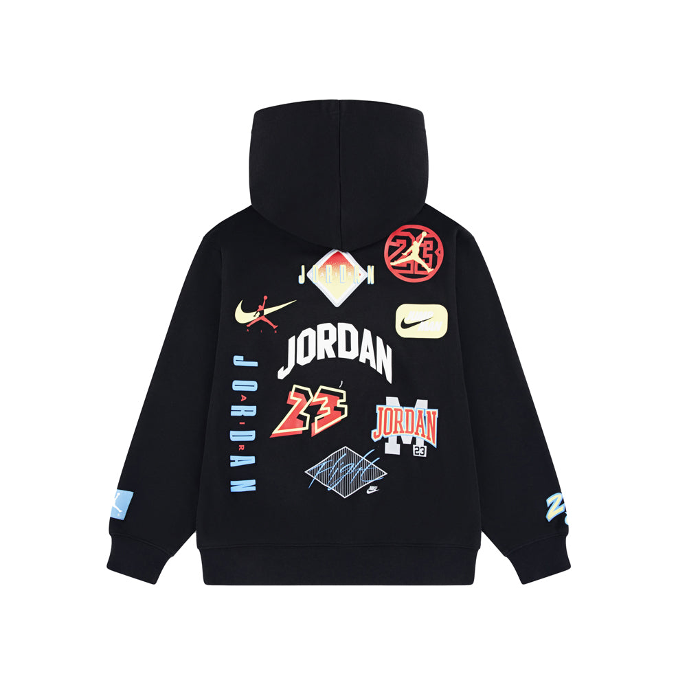 Felpa Air Jordan Unisex Ragazzo - Nero