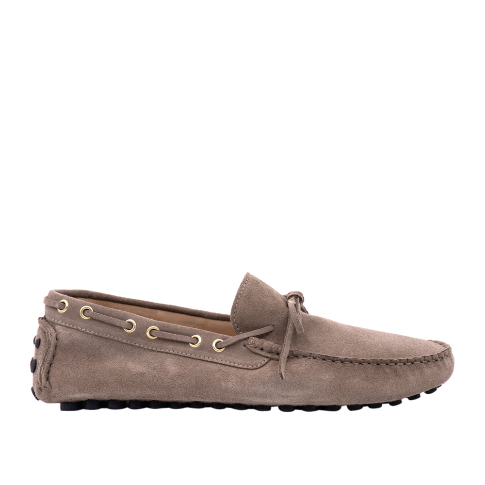 Scarpa Barca Antica Cuoieria Cortina Uomo - Beige