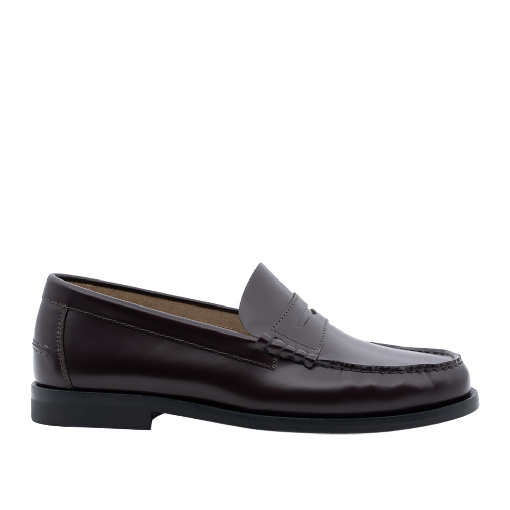 Mocassino Antica Cuoieria Gloss Uomo - Bordeaux