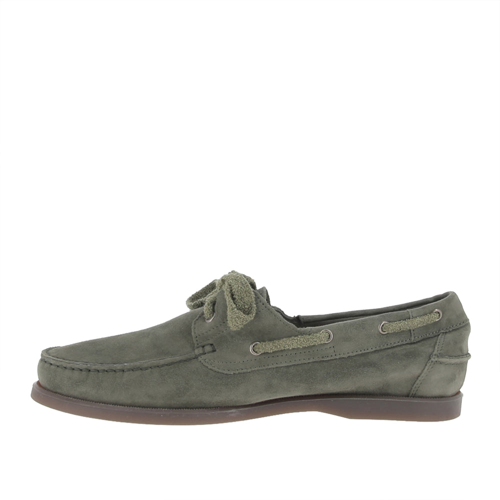 Scarpa Barca Antica Cuoieria Amalfi Uomo - Verde