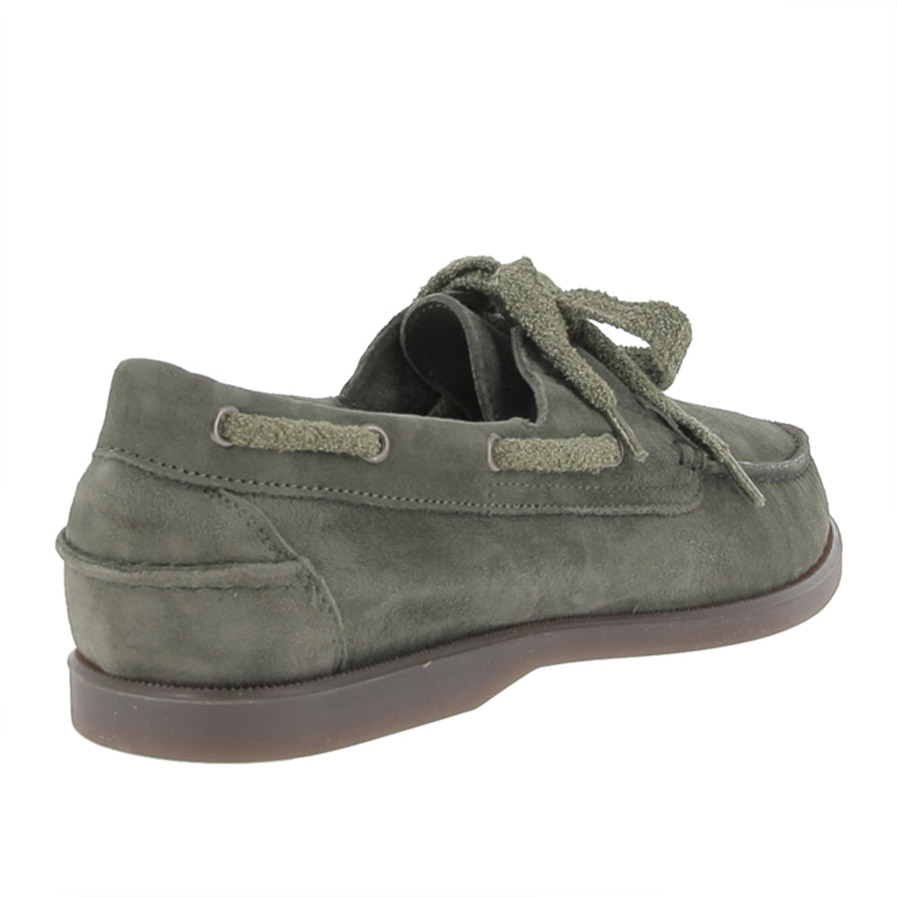 Scarpa Barca Antica Cuoieria Amalfi Uomo - Verde