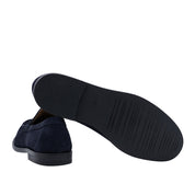 Mocassino Antica Cuoieria Cortina Uomo - Blu