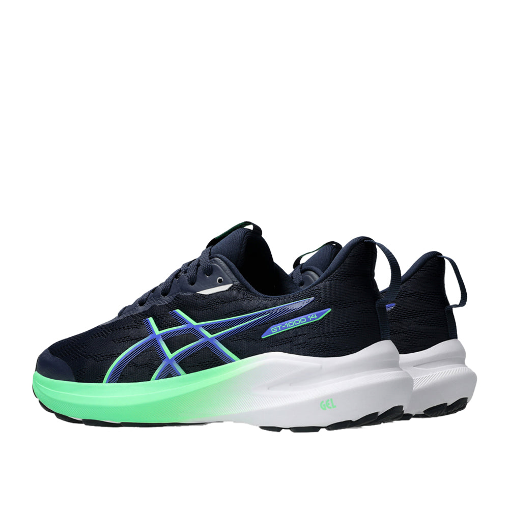 Scarpa Running Asics GT-1000 14 gs Unisex Ragazzo - Blu
