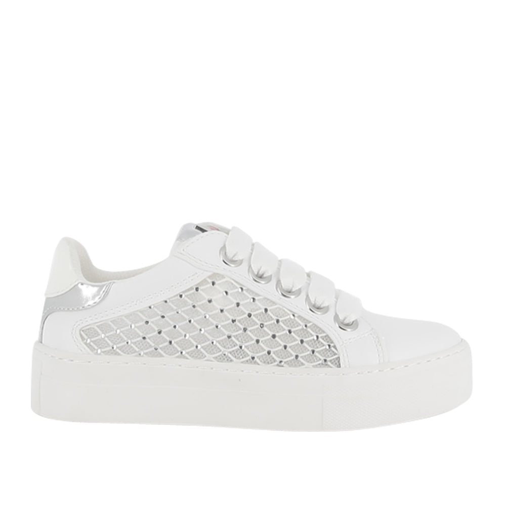 Sneakers Asso Krug Bambina - Bianco