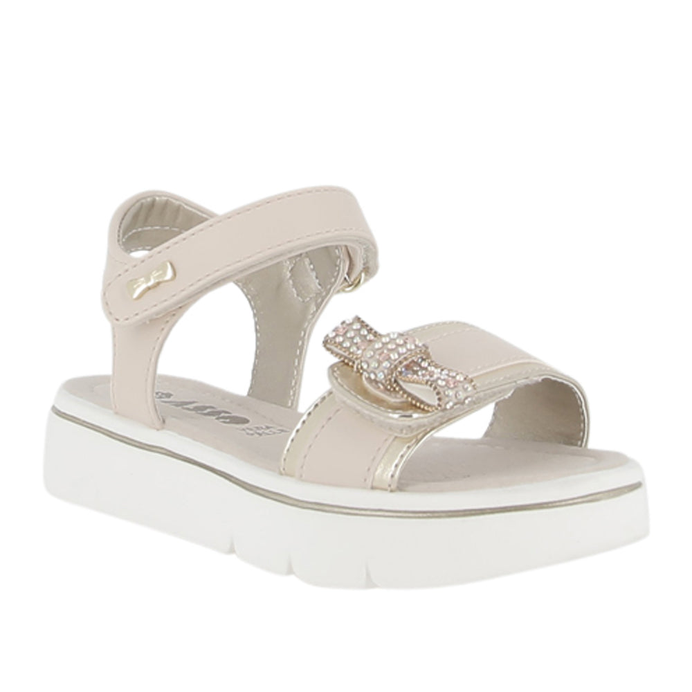 Sandalo Asso Pam Bambina - Beige