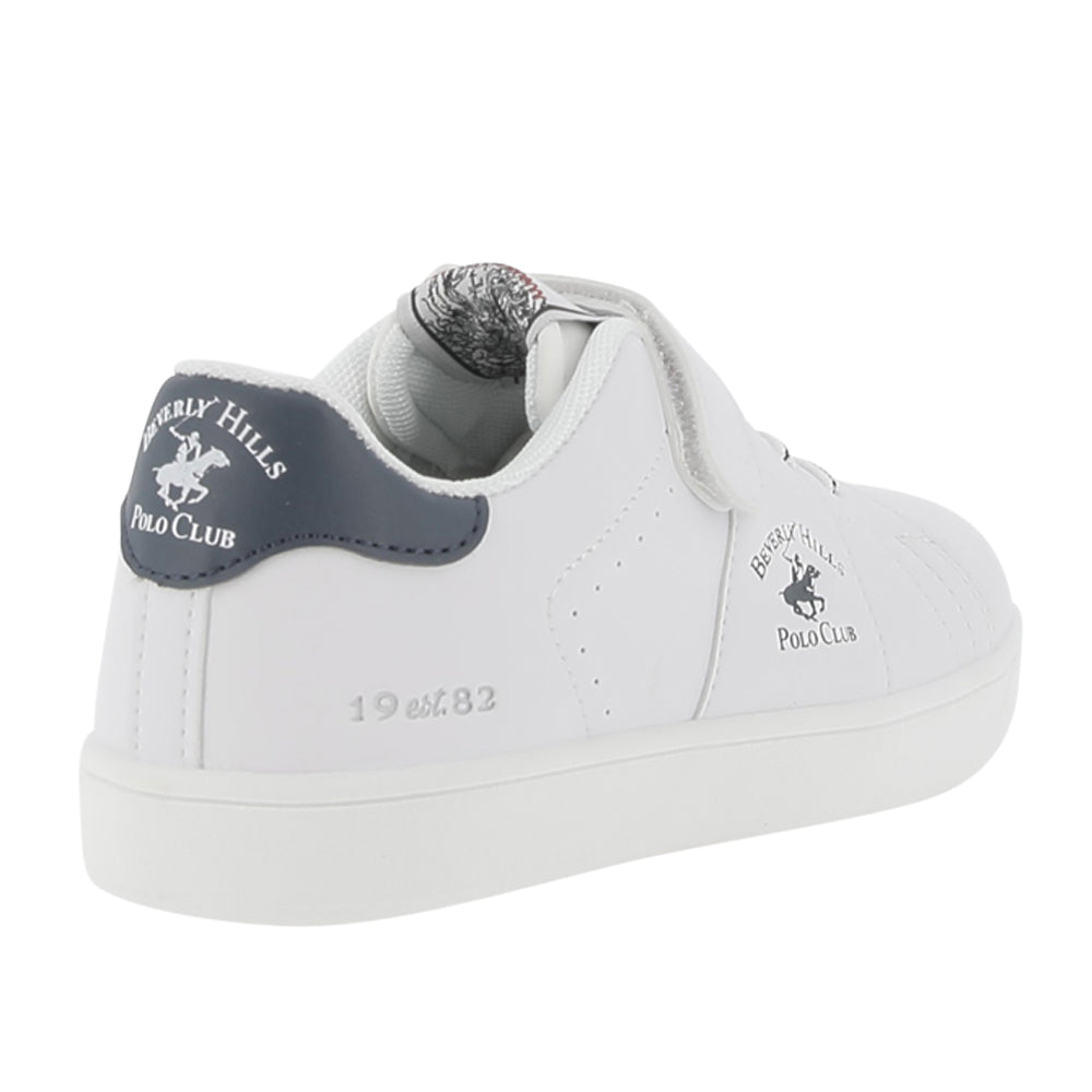 Sneakers Beverly Hills Polo Club Mike Unisex Bambino - Bianco