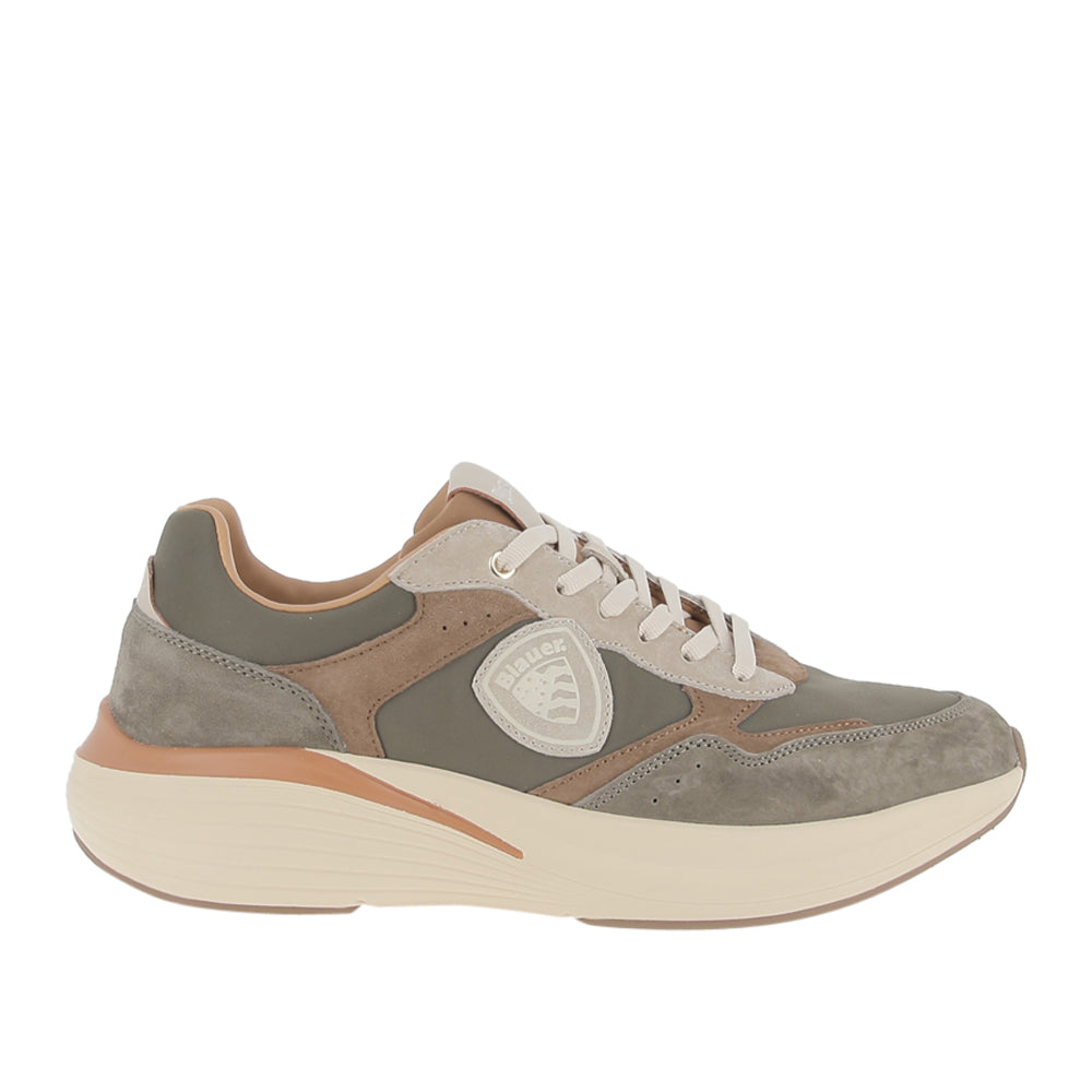 Sneakers Blauer Lander Uomo - Militare