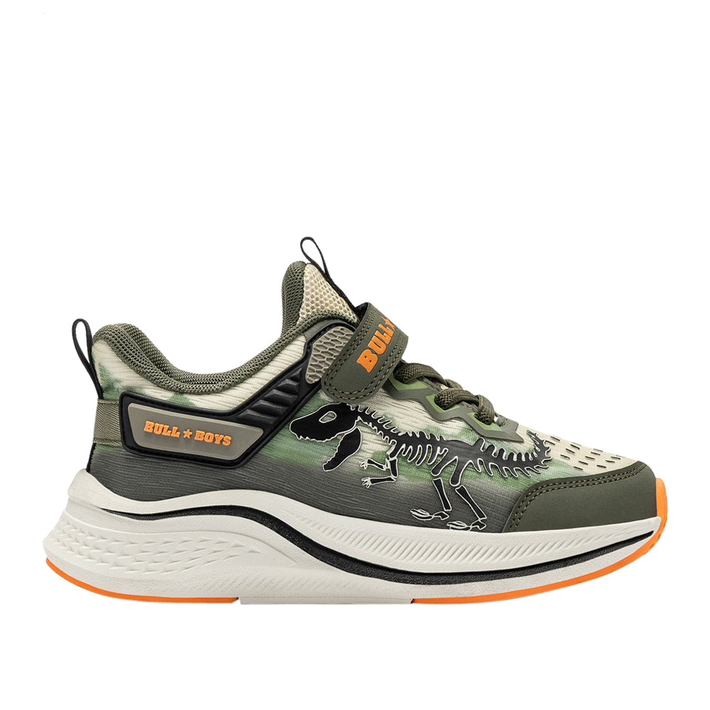 Sneakers Bull Boys Uragano Rex Bambino - Verde