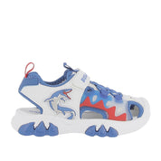 Sandalo Bull Boys Mosasauro Lights Bambino - Bianco