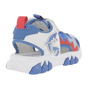 Sandalo Bull Boys Mosasauro Lights Bambino - Bianco