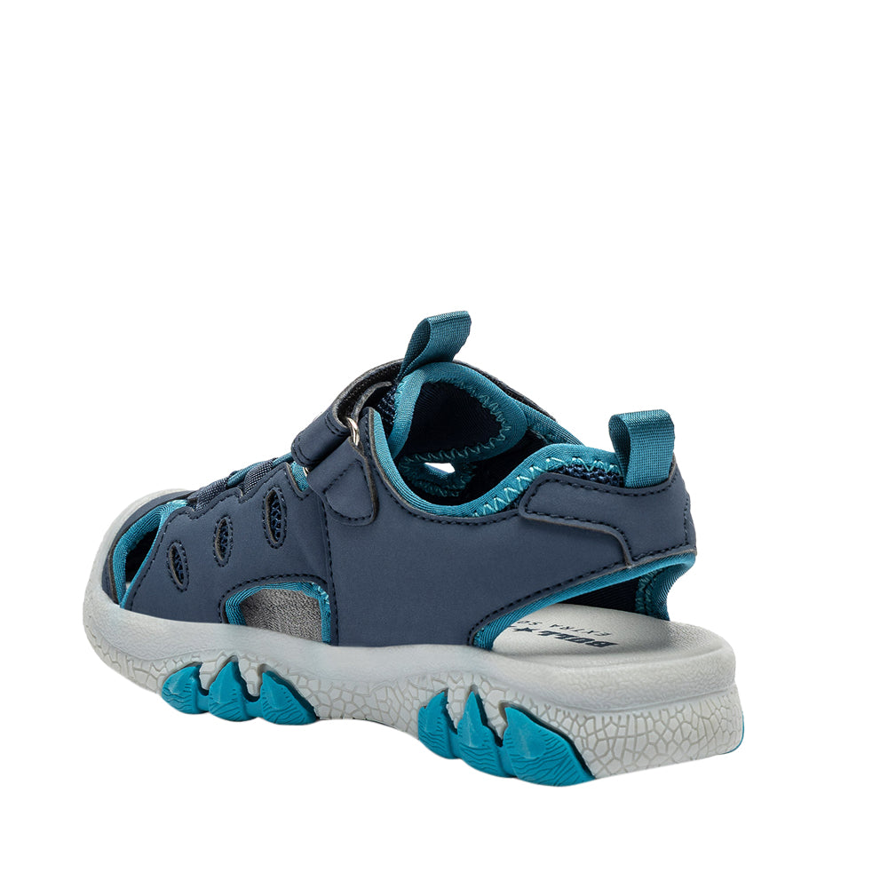 Sandalo Bull Boys Mosasauro Lights Bambino - Blu