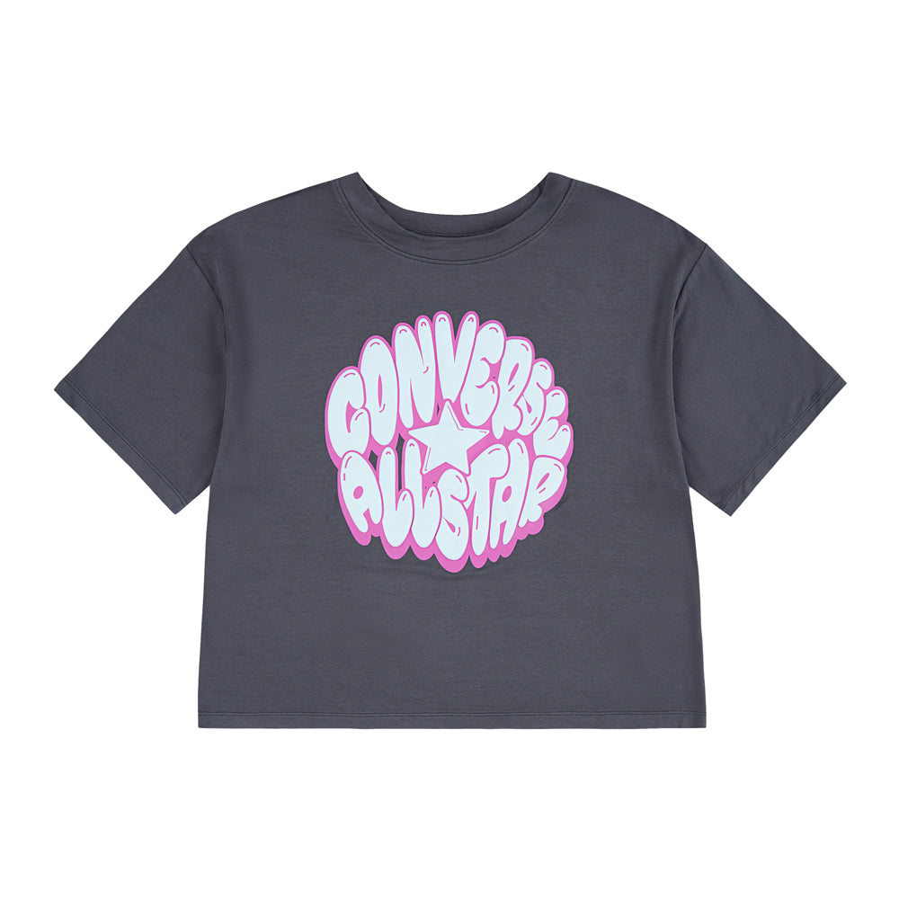 T-Shirt Converse Unisex Ragazzo - Grigio