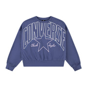 Felpa Converse Unisex Ragazzo - Blu