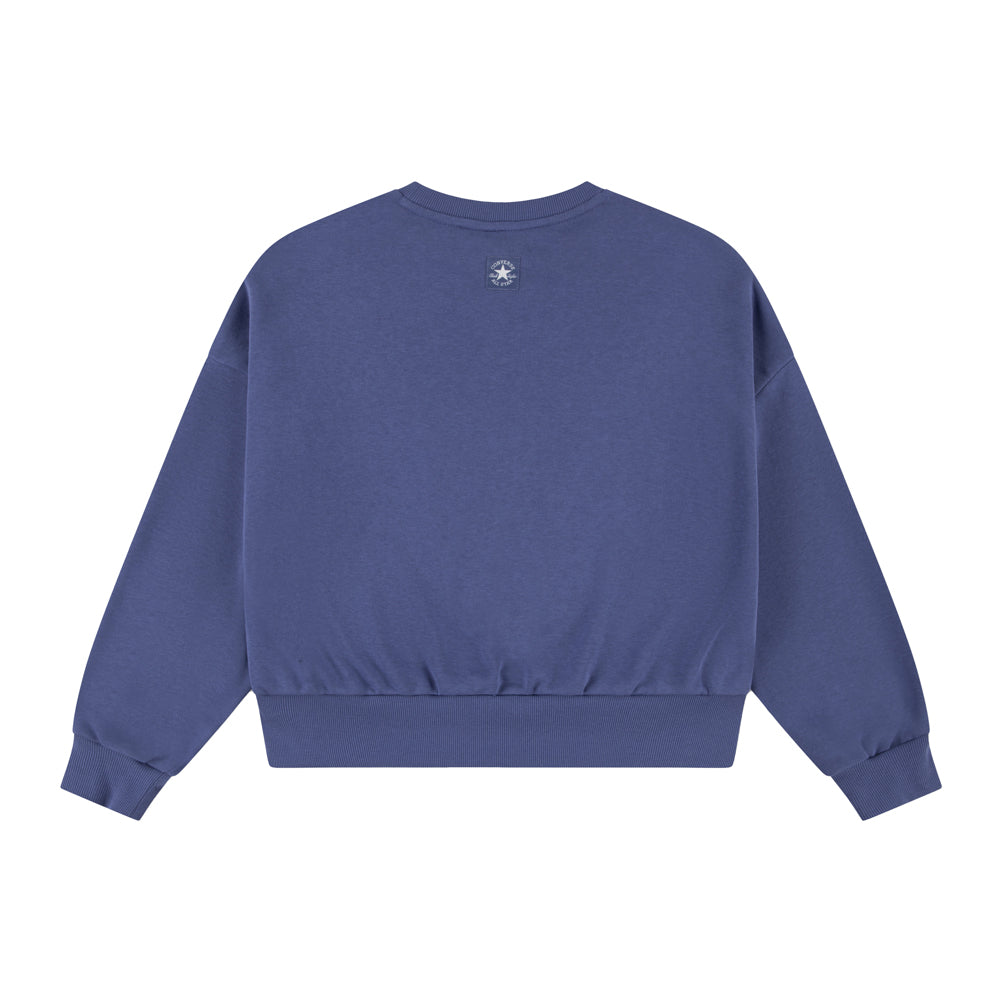 Felpa Converse Unisex Ragazzo - Blu