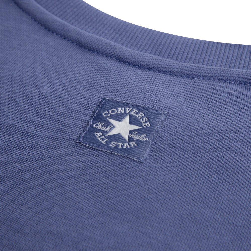 Felpa Converse Unisex Ragazzo - Blu
