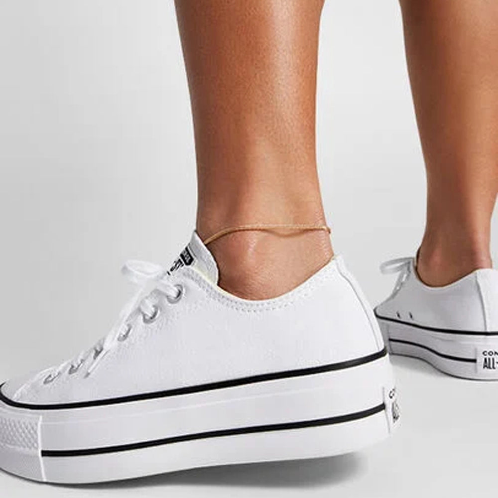 Sneakers Converse Ctas Lift ox Donna - Bianco