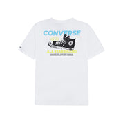 T-Shirt Converse Unisex Ragazzo - Bianco