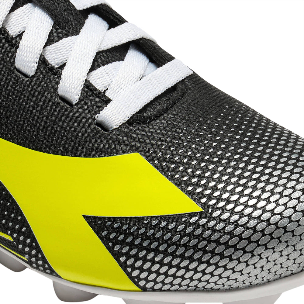 Scarpa Calcio Diadora Pichichi 8 Md jr Unisex Ragazzo - Nero