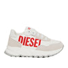Sneakers diesel unisex ragazzo - bianco