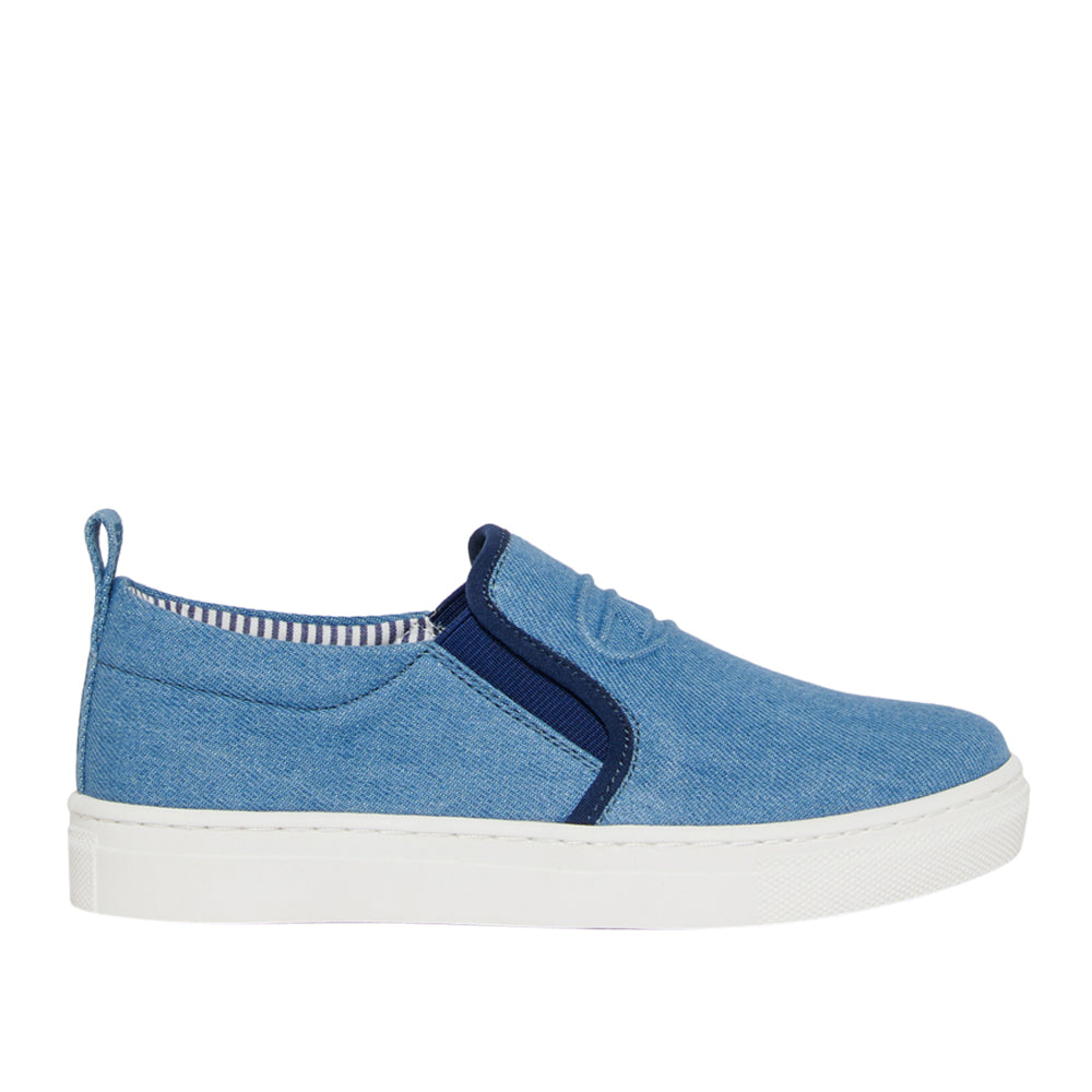 Slipon Diesel Unisex Ragazzo - Denim