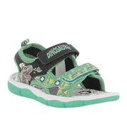 Sandalo Dinosaur Dinosaur Unisex Bambino - Nero