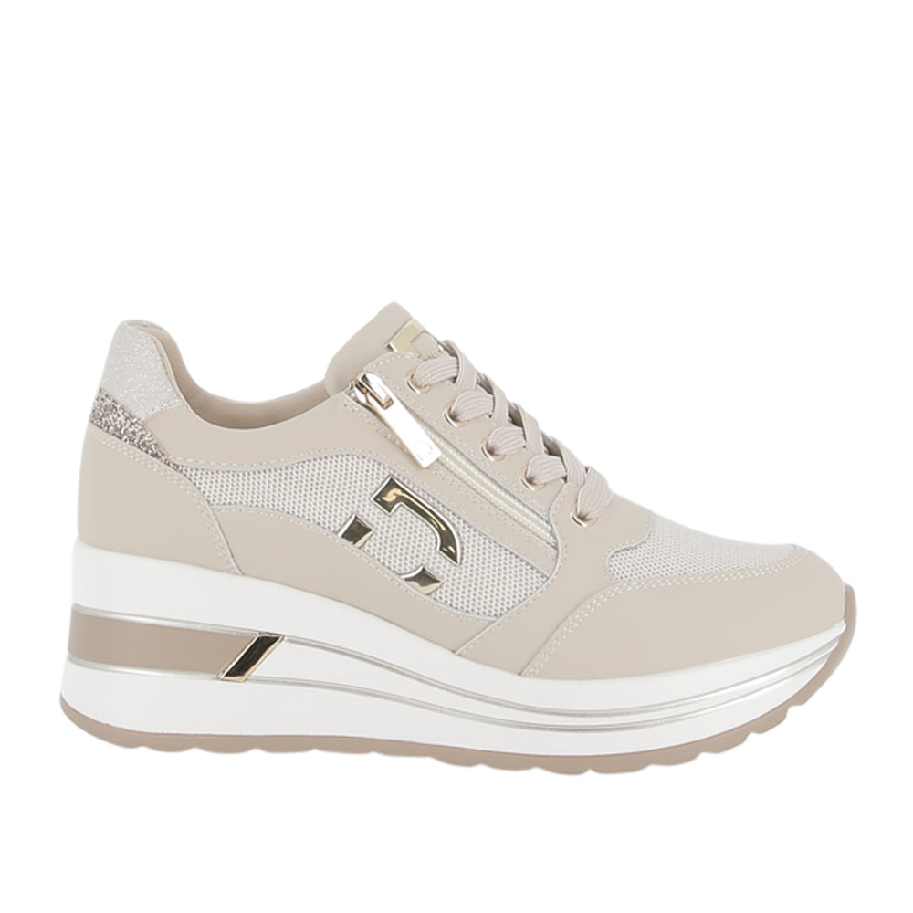 Sneakers Donna Serena Donna - Beige