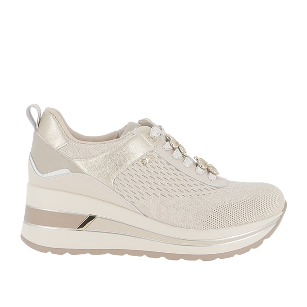 Sneakers Donna Serena Donna - Beige