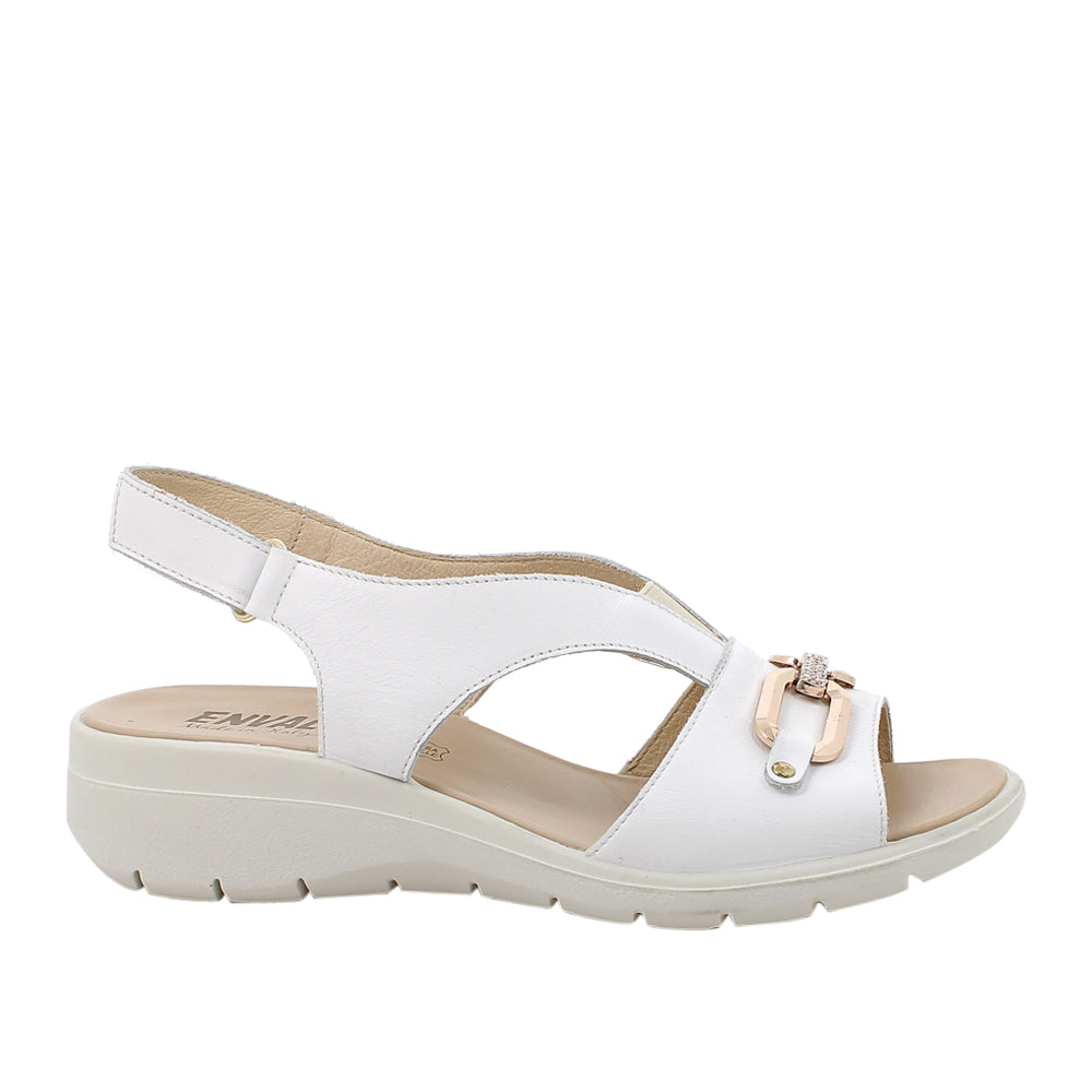 Sandalo Enval Donna - Bianco