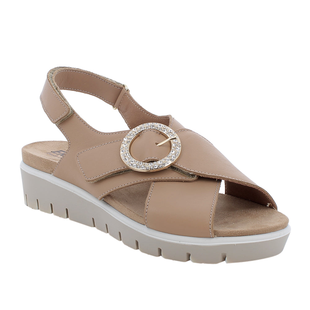Sandalo Enval Donna - Marrone