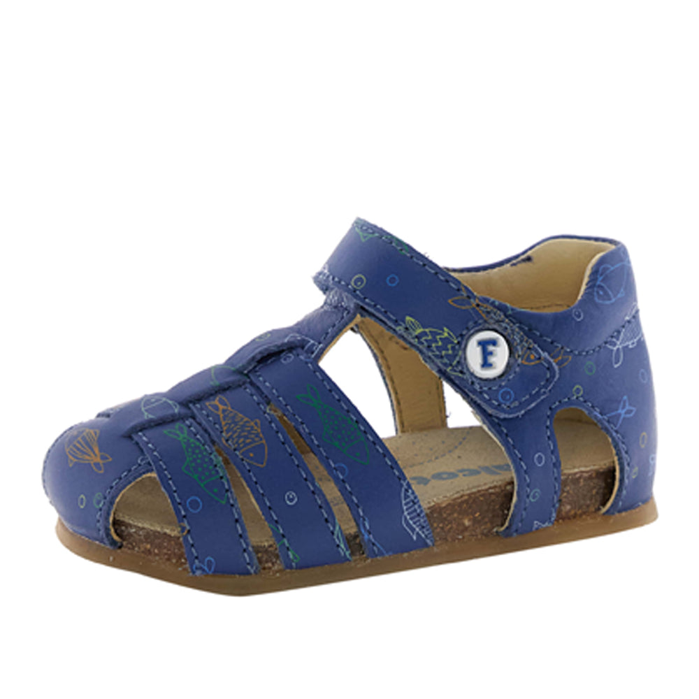 Sandalo Falcotto Alby Bimbo - Blu