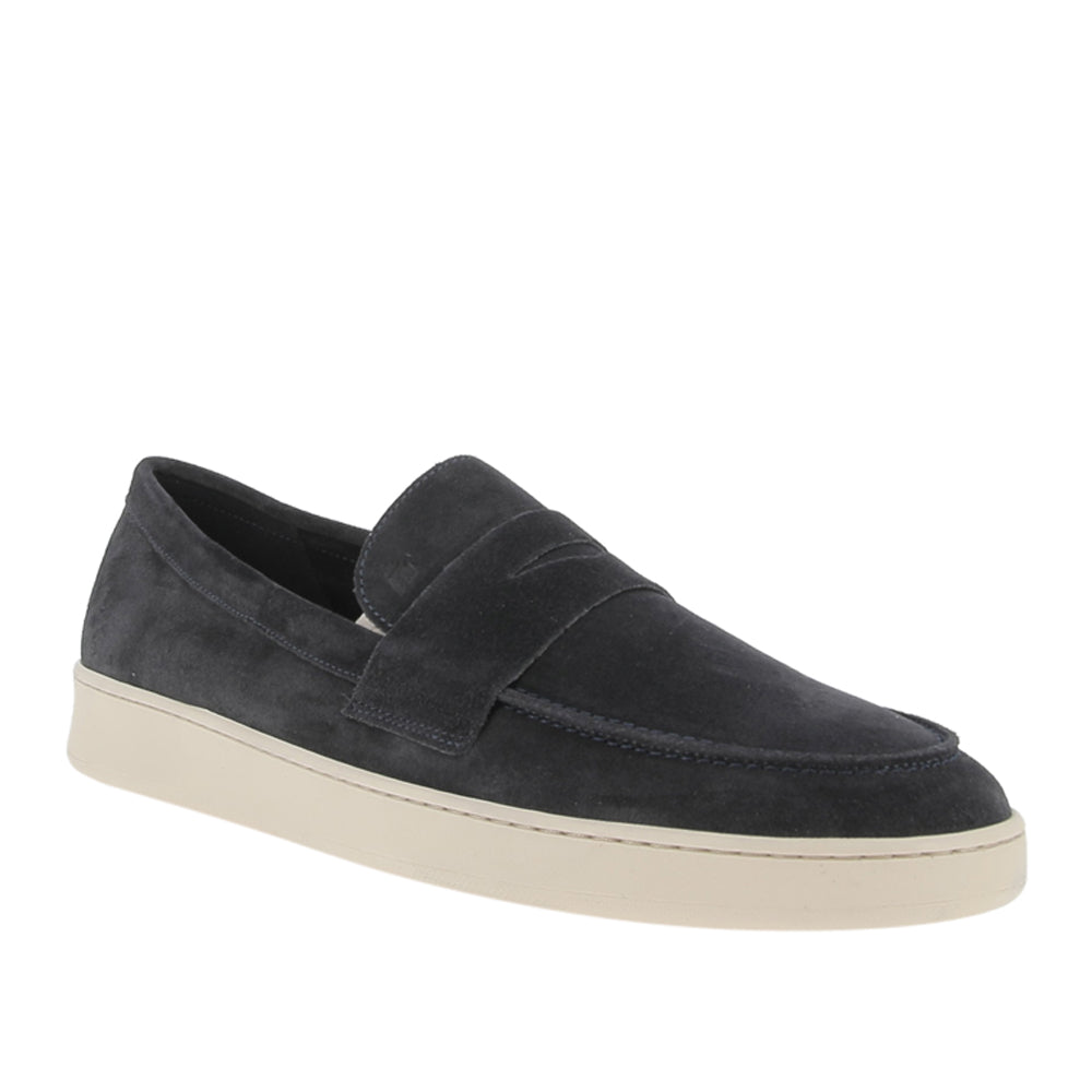 Mocassino Frau Suede Uomo - Blu