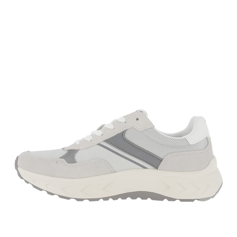 Sneakers Frau Nylonsuede Uomo - Grigio