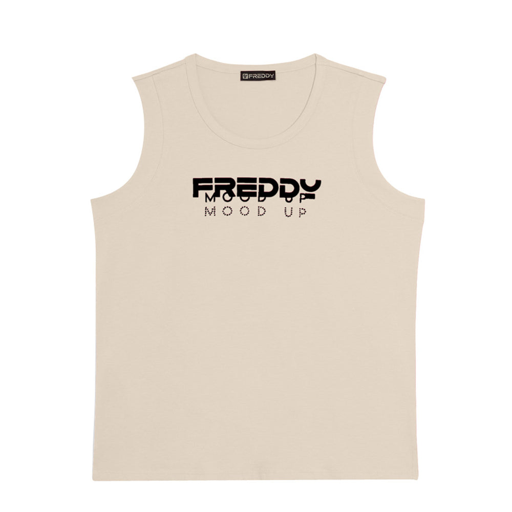 Canotta Freddy Donna - Beige