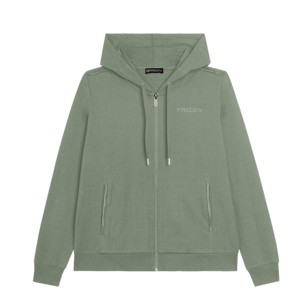 Felpa Freddy Donna - Verde