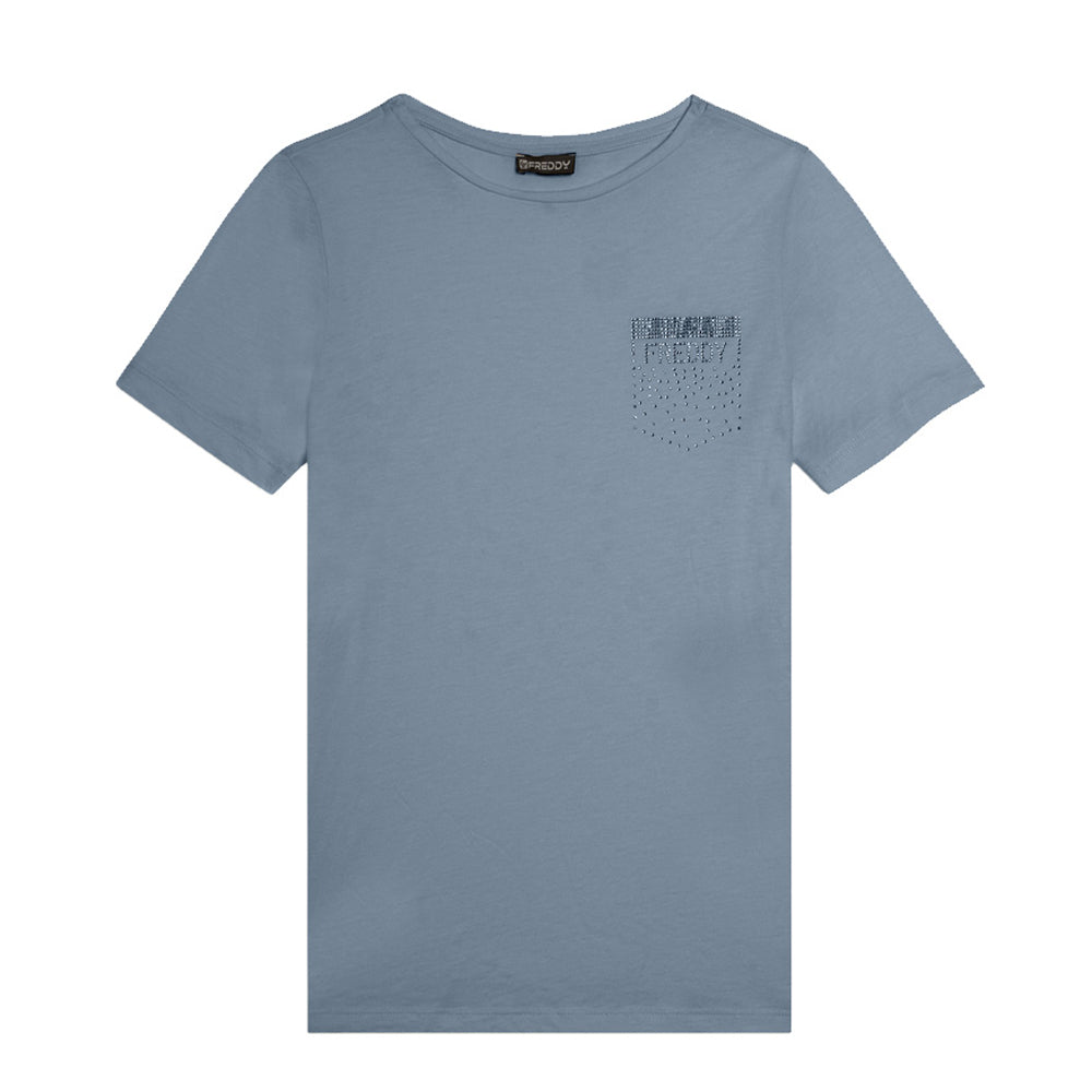 T-Shirt Freddy Donna - Blu