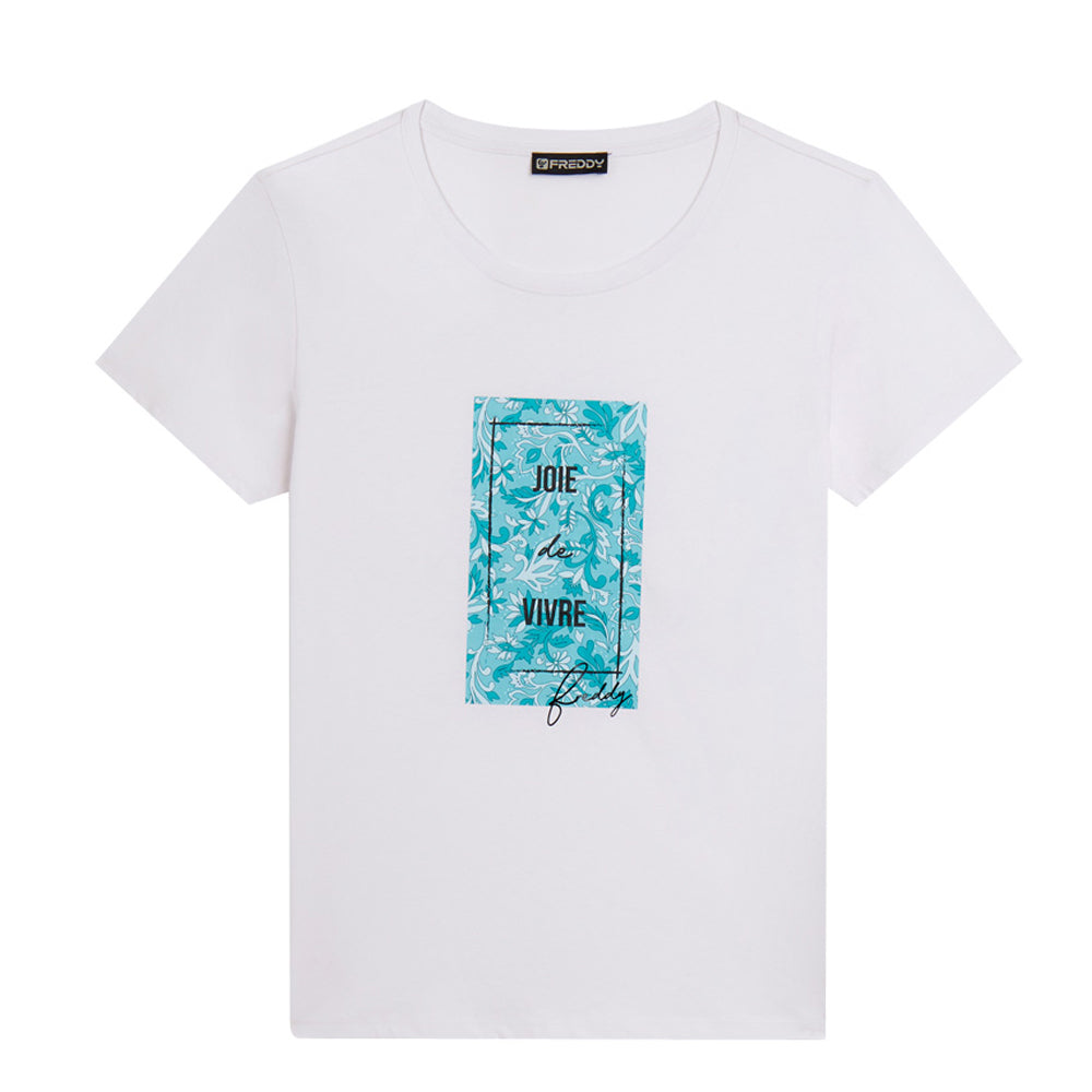 T-Shirt Freddy Donna - Bianco
