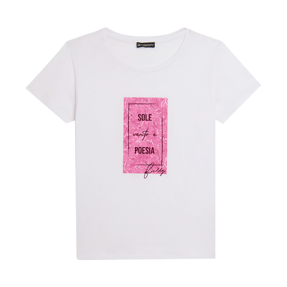 T-Shirt Freddy Donna - Bianco